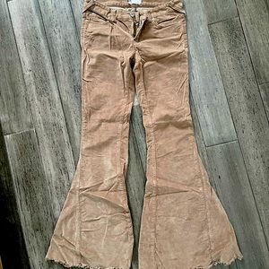 Free people corduroy bell bottoms